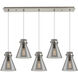 Newton Cone 5 Light 39.75 inch Island Light