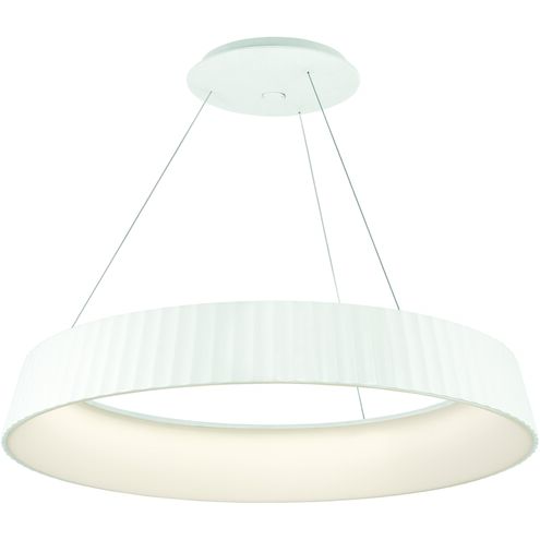 Star Gate LED 33 inch White Pendant Ceiling Light