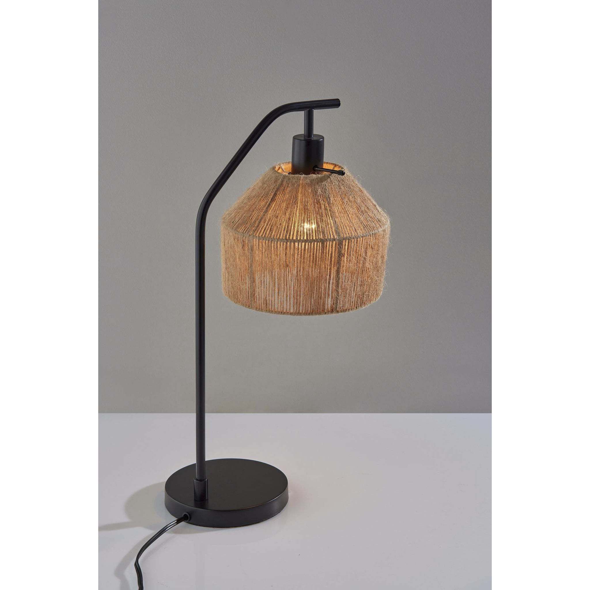 Amalfi 22 inch 60.00 watt Black Table Lamp Portable Light