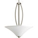 Joy 3 Light 19.5 inch Brushed Nickel Pendant Ceiling Light
