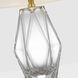 Chapman & Myers Palacios 20.75 inch 15 watt Clear Glass Table Lamp Portable Light, Medium
