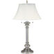 Newport 30 inch 60 watt Pewter Table Lamp Portable Light
