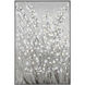 Meadow Mist Gray with White and Silver Framed Wall Art, Set of 2