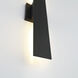 Annette 1 Light 23 inch Black Outdoor Wall Sconce in Satin Black