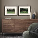The Fairway Green and Beige and Blue Framed Art, Propac