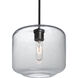 Niles 10 1 Light Black Stem Pendant Ceiling Light