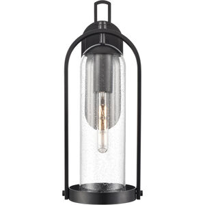 Luxio 1 Light 20 inch Powder Coated Black Outdoor Wall Sconce