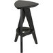 Twist 26.5 inch Charcoal Black Counter Stool