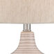 Fedella 30 inch 150.00 watt Striped Table Lamp Portable Light