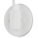 Basket 25.75 inch 40.00 watt White and Bleached Natural Swing-Arm Wall Sconce Wall Light