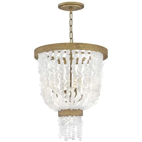 Dune LED 18 inch Burnished Gold Pendant Ceiling Light