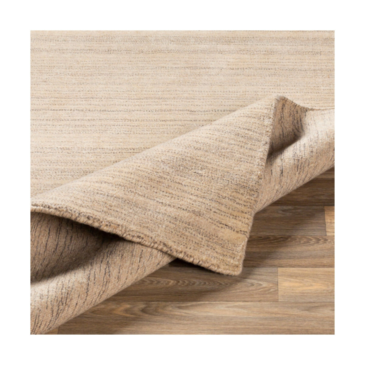 Costine 120 X 96 inch Wheat/Dark Brown/Medium Gray Rugs, Rectangle