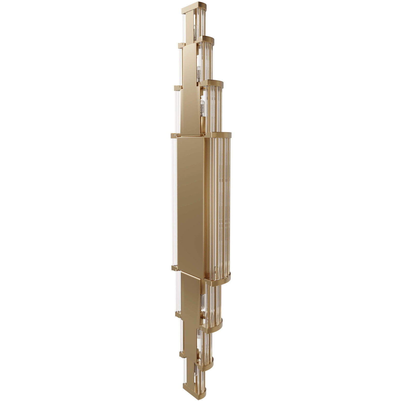 Waldorf Wall Sconce Wall Light in Aged Brass