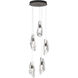 Luma 5 Light 14.5 inch Natural Iron Mini Pendant Ceiling Light