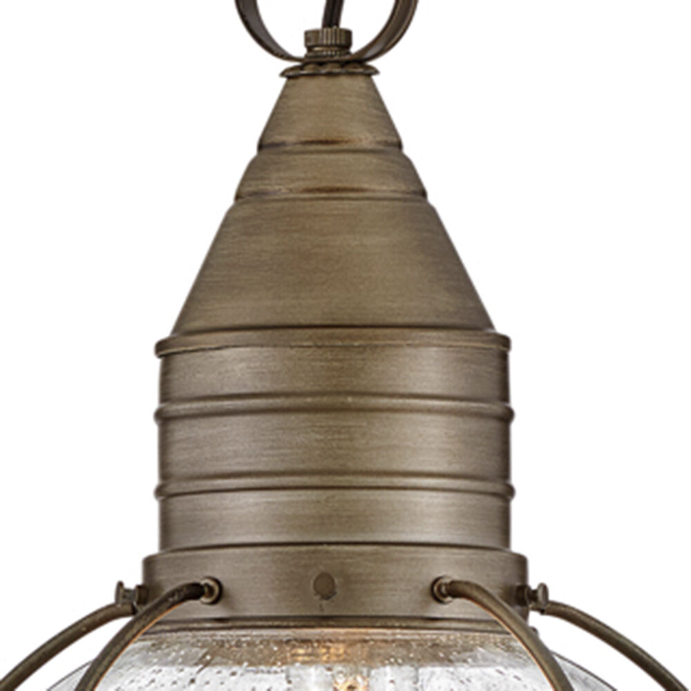 Cape Cod 1 Light 11 inch Burnished Bronze Outdoor Hanging