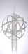 Cascade 4 Light 8.18 inch Satin White Pendant Ceiling Light