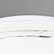 Bobbi 12 2 Light 12 inch Flush Mount Ceiling Light in Incandescent, Opal Cut Glass
