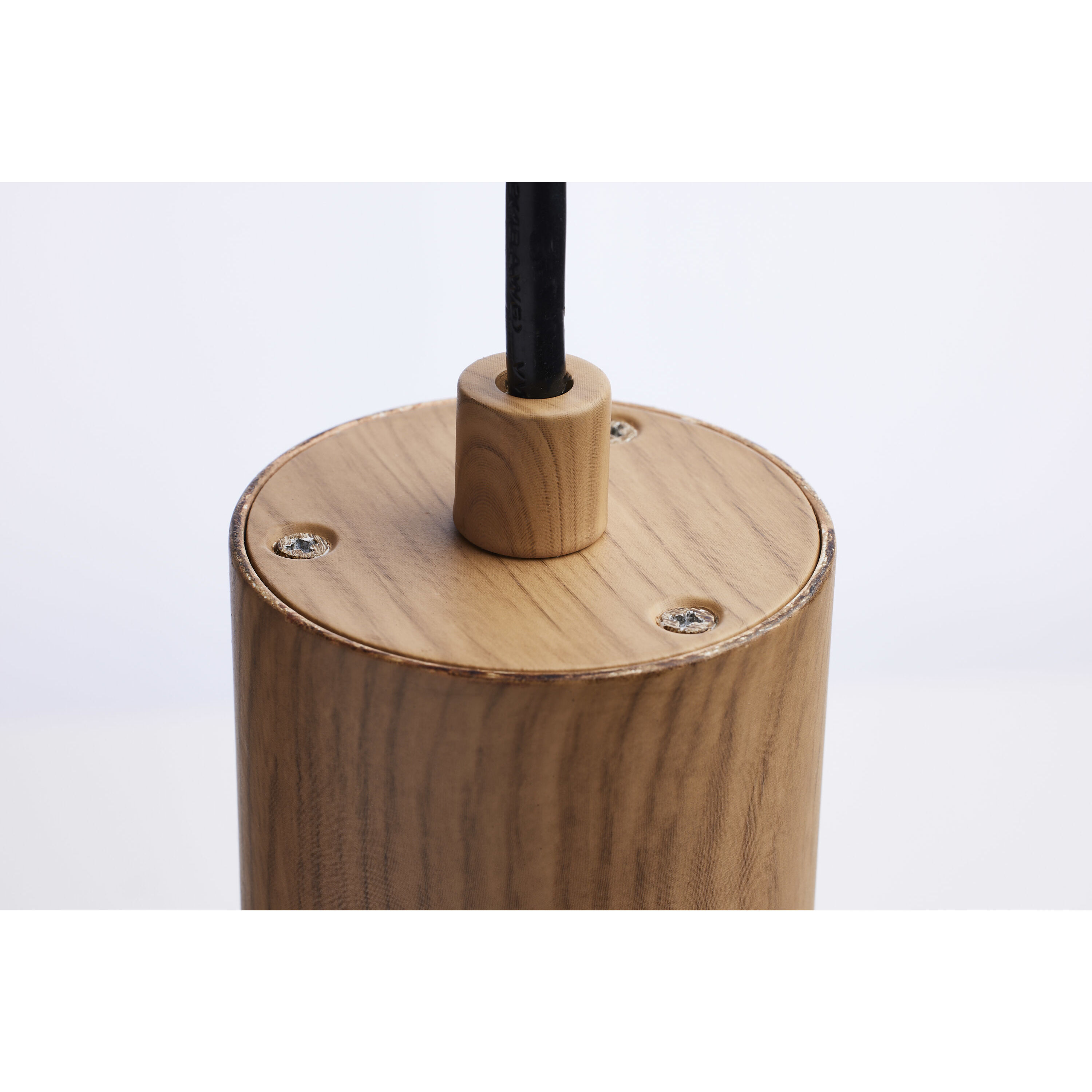 Century LED 2.56 inch Ash Wood Pendant Ceiling Light