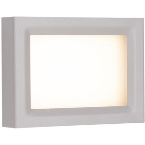 Dynamo LED 6 inch Gray Outdoor Wall Sconce