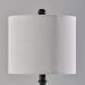 Julius 23.83 inch 100 watt Black Table Lamps Portable Light, Set of 2, Simplee Adesso