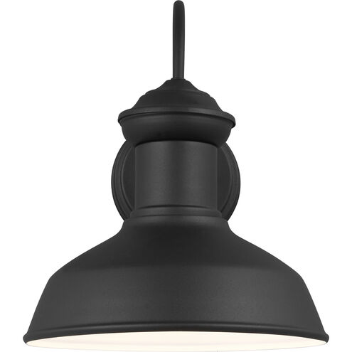 Fredricksburg 1 Light 11.94 inch Black Outdoor Wall Lantern, Small