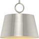 Parkhurst 1 Light 12 inch Brushed Nickel Pendant Ceiling Light