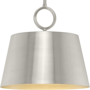 Parkhurst 1 Light 12 inch Brushed Nickel Pendant Ceiling Light
