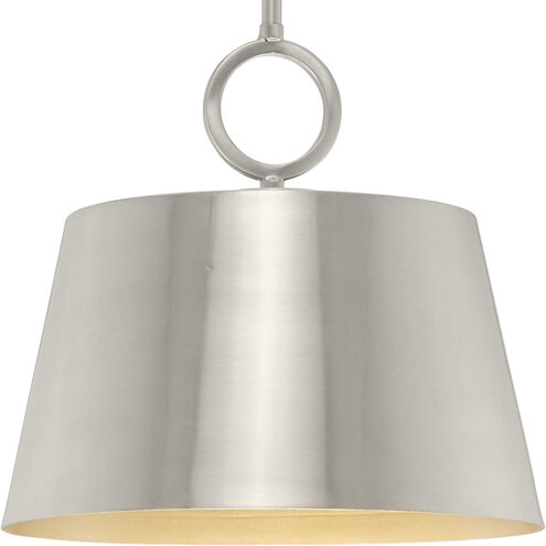 Parkhurst 1 Light 12 inch Brushed Nickel Pendant Ceiling Light