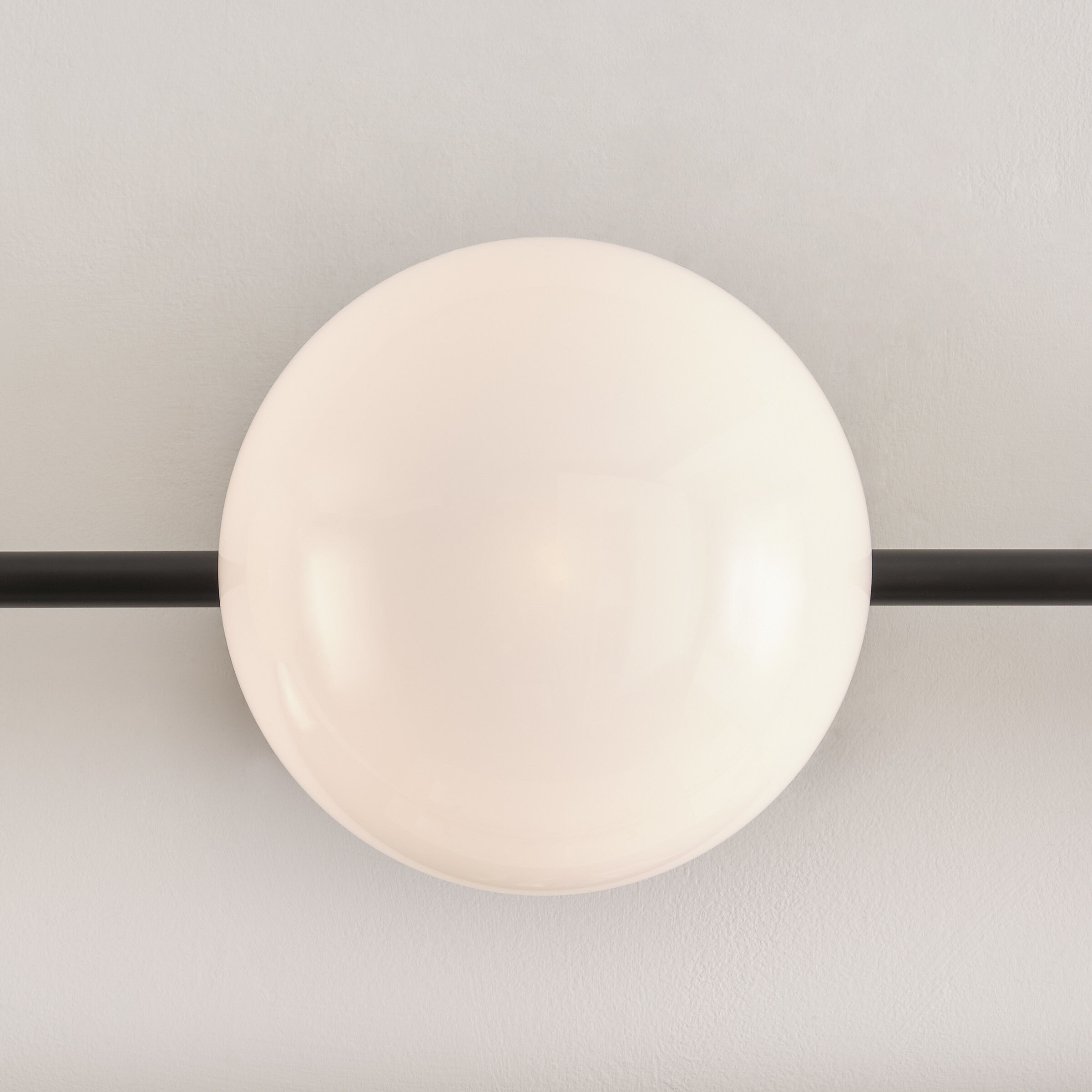 ED Ellen DeGeneres Lune 3 Light 27.38 inch Aged Iron Vanity Light Wall Light