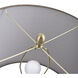 Signature 37 inch 150.00 watt Charcoal, Copper/Gold, Silver, Brown/Grey Table Lamp Portable Light