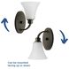 Joy 1 Light 6 inch Antique Bronze Bath Vanity Wall Light