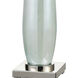Confection 41 inch 100.00 watt Seafoam Blue with Polished Nickel Table Lamp Portable Light