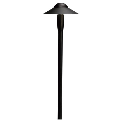 Independence 12 3.00 watt Textured Black Landscape 12V LED Path/Spread in 2700K