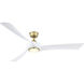 Wrap Custom Matte White 32 inch Each Fan Blades in 64