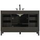 Virginia 54 X 35 inch Mocha Brown Bathroom Vanity Cabinet