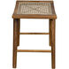 Murphy 18 inch Clear Coat Flat Stool