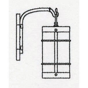 Valencia 1 Light 5.12 inch Verdigris Patina Wall Mount Wall Light in Almond Mica