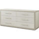 Maxwell Cashmere Dresser, Wooden, 6-Drawer