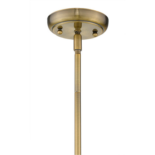 Solea 12 Light 40 inch Antique Brass Chandelier Ceiling Light