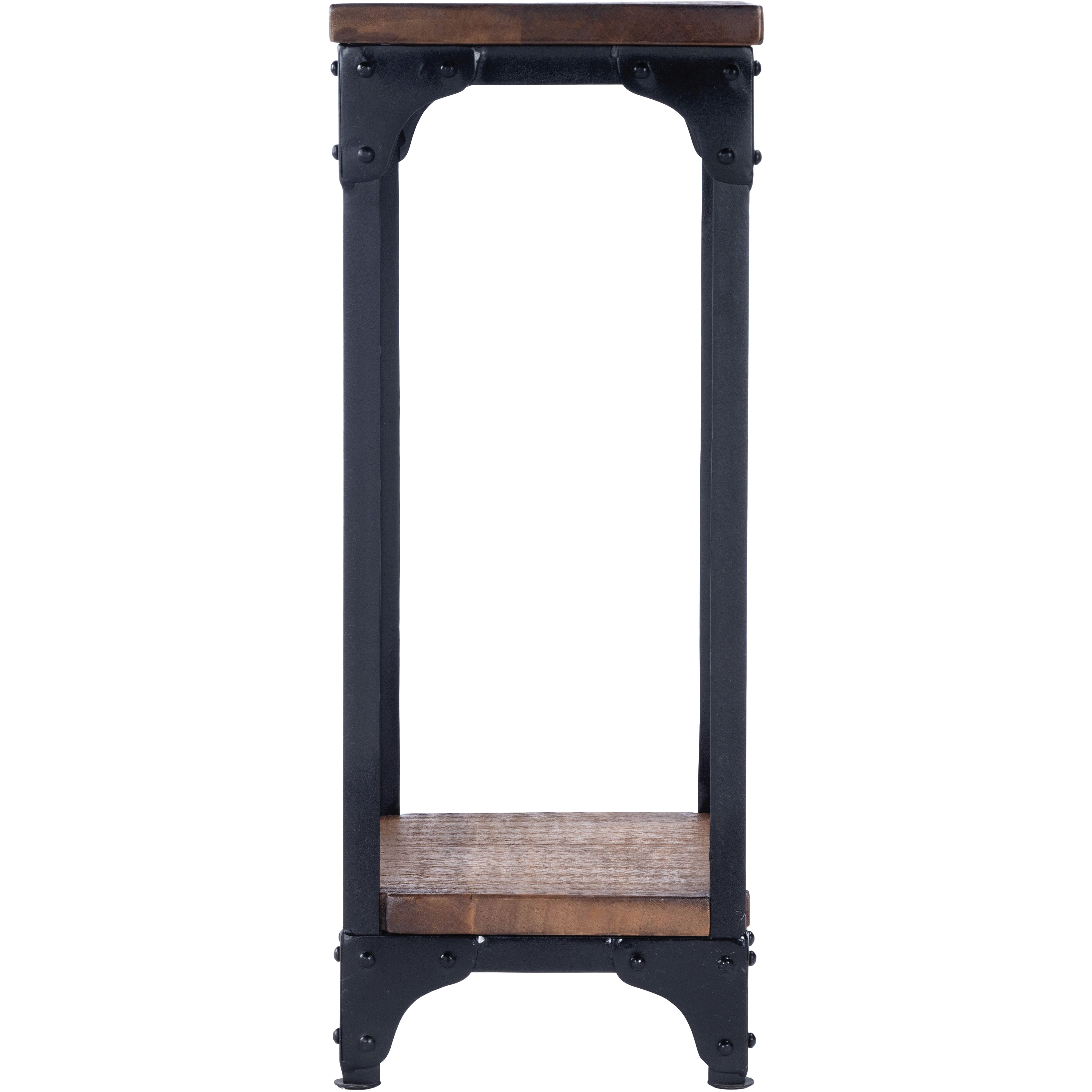 Industrial Chic Gandolph Industrial Chic Mountain Lodge Pedestal & Planter, Pedestal