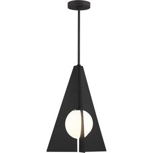 Sean Lavin Orbel LED 17.8 inch Nightshade Black Pendant Ceiling Light