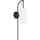 ED Ellen DeGeneres Lowell 1 Light 5 inch Aged Iron Sconce Wall Light