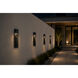 Inez 1 Light 24 inch Black Outdoor Wall Sconce