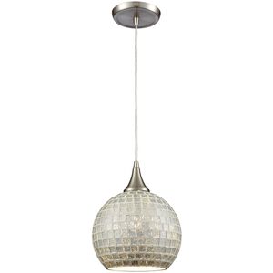 Fusion 1 Light 8.00 inch Mini Pendant