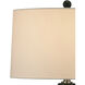 Kinnaird 27 inch 150 watt Moss Green and Antique Brass Table Lamp Portable Light