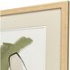 Sage Treasures Green and Beige and Black Framed Art, Propac