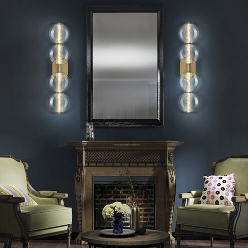 Atomo LED 29.75 inch Gold Vanity Light Wall Light