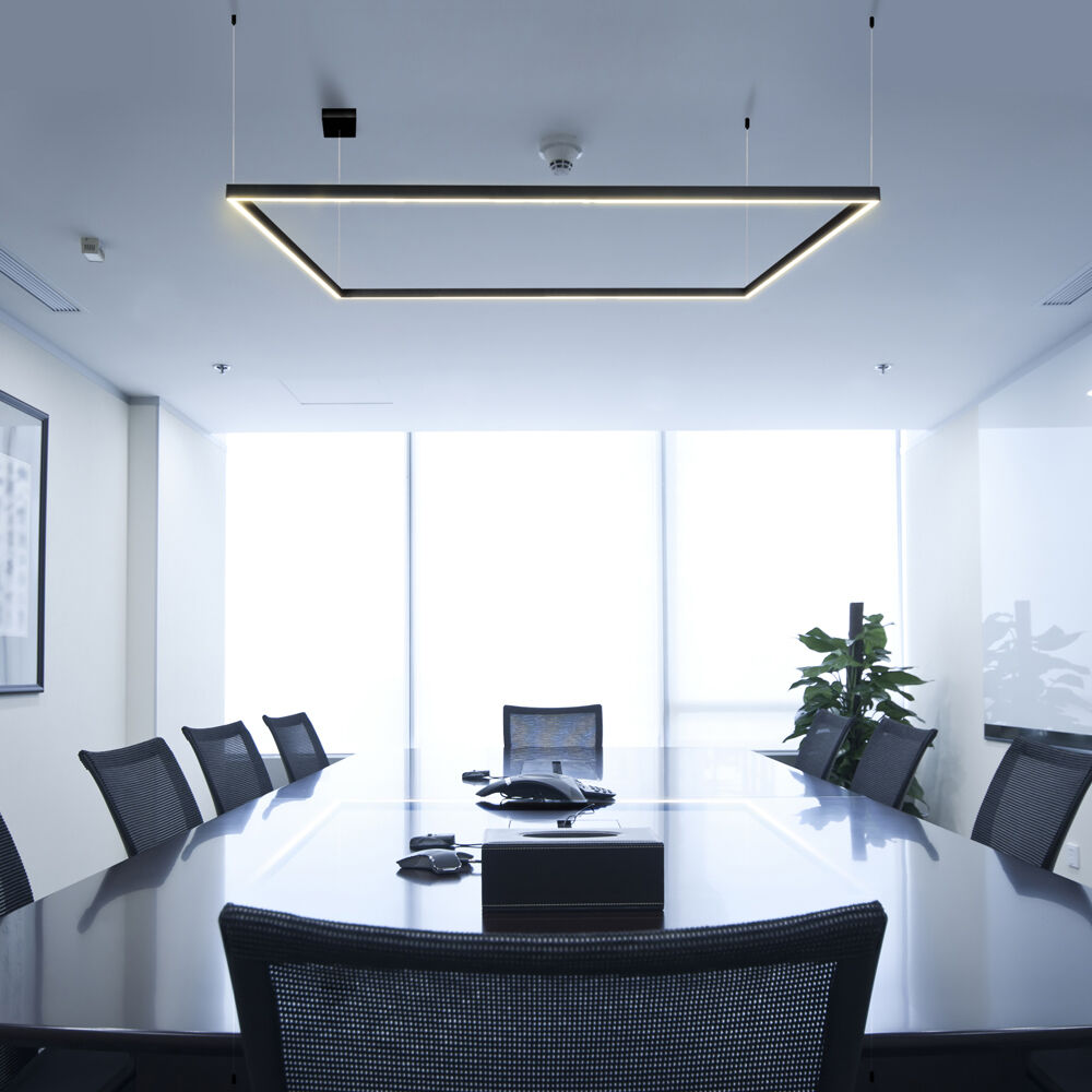 Atria 51.25 inch Black Chandelier Ceiling Light