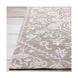 Varrius 72 X 48 inch Light Gray/Silver Gray Rugs, Wool and Viscose