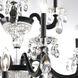 San Marco 20 Light 42.3 inch Black Chandelier Ceiling Light, Schonbek Signature
